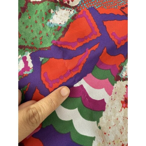 Anthropologie Maeve Tarana Multicolor Artsy Maxi Dress Tropical Boho Flowy 8 - Picture 9 of 11